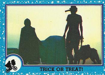 1982 Topps E.T. The Extraterrestrial #44 Trick or Treat! Front