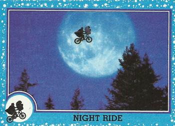 1982 Topps E.T. The Extraterrestrial #45 Night Ride Front