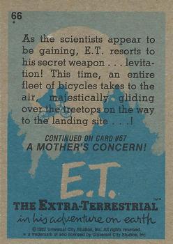 1982 Topps E.T. The Extraterrestrial #66 For the Love of E.T.! Back