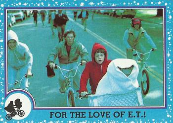 1982 Topps E.T. The Extraterrestrial #66 For the Love of E.T.! Front