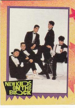 1989 Topps New Kids on the Block #10 Looks Aren't Everything Front