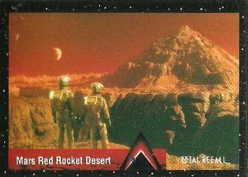 1990 Pacific Total Recall #2 Mars Red Rocket Desert Front