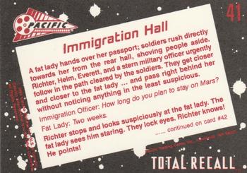 1990 Pacific Total Recall #41 The Fat Lady Back