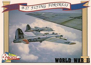 1992 Pacific The Story of World War II #6 B-17 Flying Fortress Front