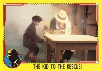 1990 O-Pee-Chee Dick Tracy Movie #60 The Kid to the Rescue! Front