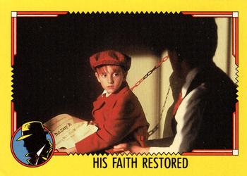 1990 O-Pee-Chee Dick Tracy Movie #75 His Faith Restored Front