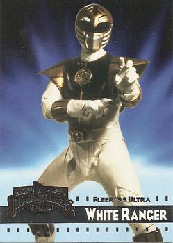 1995 Ultra Mighty Morphin Power Rangers: The Movie #2 White Ranger Front