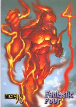 1998 Marvel Creators Collection #17 Human Torch Front
