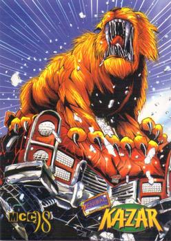 1998 Marvel Creators Collection #41 Zabu Front