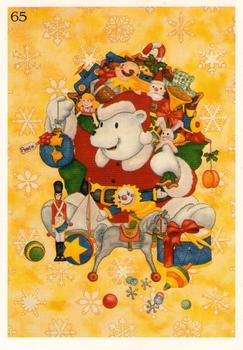 1995 TCM Santa Around the World: Santa & Snowflakes #65 1920 Germany  [Completed Puzzle] Back
