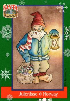 1995 TCM Santa Around the World: Santa & Snowflakes #6 Julenisse Front