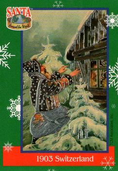 1995 TCM Santa Around the World: Santa & Snowflakes #9 1903 Switzerland Front