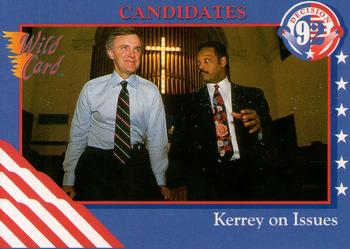 1992 Wild Card Decision '92 #21 Bob Kerrey / Jesse Jackson Front