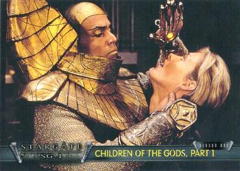 2001 Rittenhouse Stargate SG-1 Premiere Edition #2 Childeren of the Gods, Part 1 Front