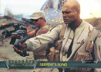 2001 Rittenhouse Stargate SG-1 Premiere Edition #42 Serpent's Song Front