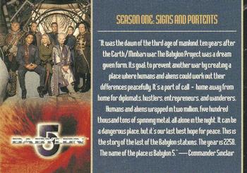 2002 Rittenhouse The Complete Babylon 5 #3 Season One: Signs and Portents Front