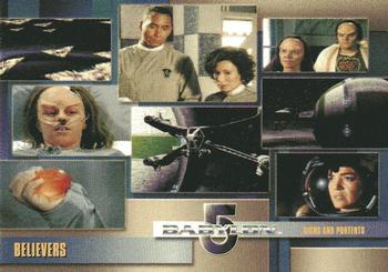 2002 Rittenhouse The Complete Babylon 5 #13 Believers Front