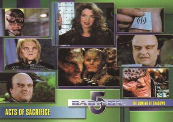 2002 Rittenhouse The Complete Babylon 5 #38 Acts of Sacrifice Front