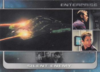 2002 Rittenhouse Star Trek Enterprise Season 1 #39 The alien ship returned once more, this time Front