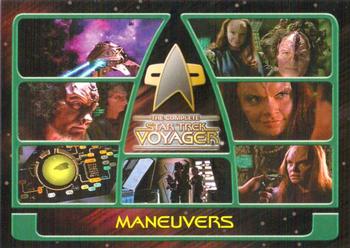 2002 Rittenhouse The Complete Star Trek: Voyager #30 Maneuvers Front