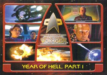 2002 Rittenhouse The Complete Star Trek: Voyager #81 Year of Hell, Part 1 Front