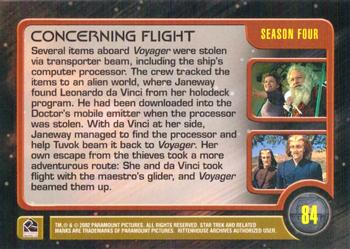 2002 Rittenhouse The Complete Star Trek: Voyager #84 Concerning Flight Back