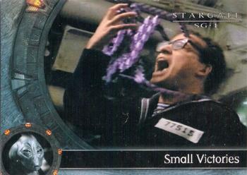 2002 Rittenhouse Stargate SG-1 Season 4 #4 Thor's ship has been destroyed in an uncontrol Front