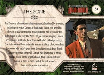 2003 Rittenhouse The Complete Highlander (TV) #31 The Zone Back