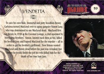 2003 Rittenhouse The Complete Highlander (TV) #59 Vendetta Back