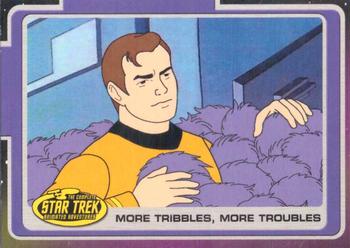 2003 Rittenhouse Star Trek: The Complete Star Trek: Animated Adventures  #45 The glommer flees in the face of the huge trib Front
