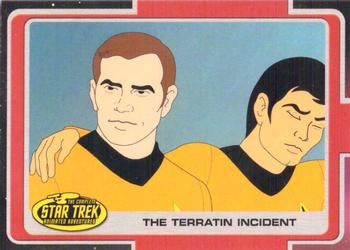 2003 Rittenhouse Star Trek: The Complete Star Trek: Animated Adventures  #94 Spock calculates that the crew will lose contr Front