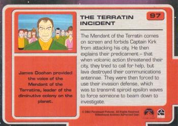 2003 Rittenhouse Star Trek: The Complete Star Trek: Animated Adventures  #97 The Mendant of the Terratin comes on screen an Back