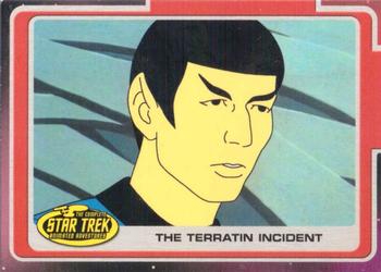 2003 Rittenhouse Star Trek: The Complete Star Trek: Animated Adventures  #97 The Mendant of the Terratin comes on screen an Front