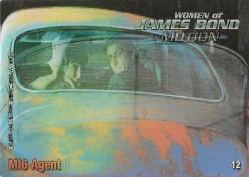 2003 Rittenhouse The Women of James Bond in Motion #12 MI6 Agent Front