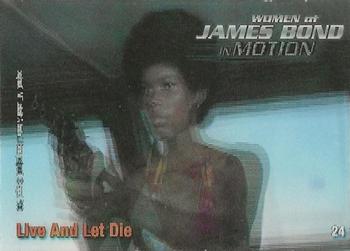 2003 Rittenhouse The Women of James Bond in Motion #24 Gloria Hendry as Rosie Carver Front