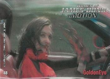 2003 Rittenhouse The Women of James Bond in Motion #48 Famke Janssen as Xenia Onatopp Front