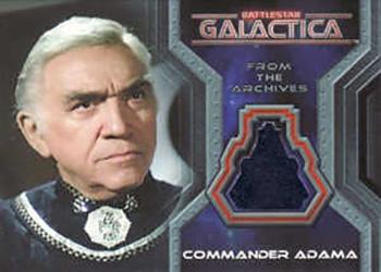 2004 Rittenhouse The Complete Battlestar Galactica #CC1 Commander Adama Front
