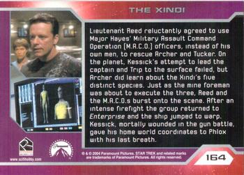 2004 Rittenhouse Star Trek Enterprise Season 3 #164 Lieutenant Reed reluctantly agreed to use Majo Back