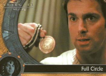 2004 Rittenhouse Stargate SG-1 Season 6 #67 Daniel appears to O'Neill and warns that Anubi Front