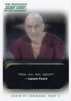 2005 Rittenhouse The Quotable Star Trek: The Next Generation #15 Chain of Command, Part II Front
