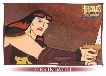 2005 Rittenhouse Xena and Hercules: The Animated Adventures #43 Xena in Battle Front