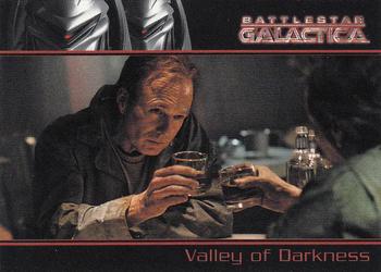 2007 Rittenhouse Battlestar Galactica Season Two #8 Tigh knows what the Cylons have planned. Thin Front