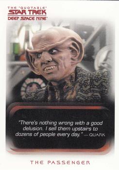 2007 Rittenhouse The Quotable Star Trek Deep Space Nine #10 The Passenger / Move Along Home Front