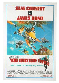 2007 Rittenhouse The Complete James Bond 007 #41 You Only Live Twice (poster) Front