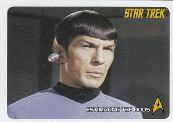 2008 Rittenhouse Star Trek: The Original Series 40th Anniversary Series 2 #166 Estimating the Odds Front