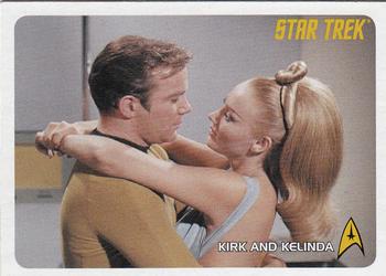 2008 Rittenhouse Star Trek: The Original Series 40th Anniversary Series 2 #182 Kirk and Kelinda Front