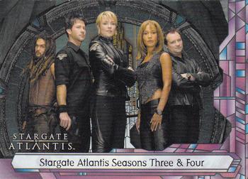 2008 Rittenhouse Stargate Atlantis Seasons 3 & 4 #1 (Title Card / Checklist) Front