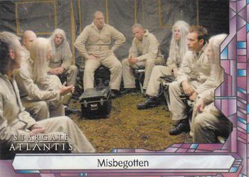 2008 Rittenhouse Stargate Atlantis Seasons 3 & 4 #5 Michael and other prisoners secretly ceased t Front