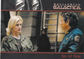 2009 Rittenhouse Battlestar Galactica Season Four #09 Aboard the Galactica, Lee Adama embarks on a n Front