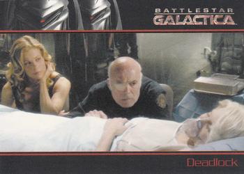 2009 Rittenhouse Battlestar Galactica Season Four #51 The situation with Ellen tigh grows increasing Front